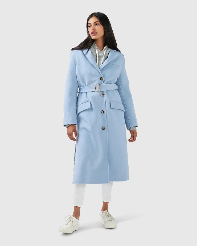 Tropical Style Skylight Longline Coat