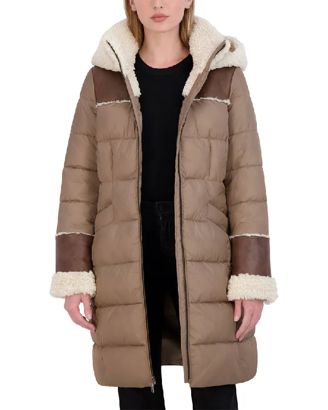 Soft And Comfortable Tahari Puffer Coat