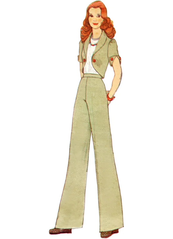 New Products Simplicity Vintage Trousers, Skirt & Jacket S3018