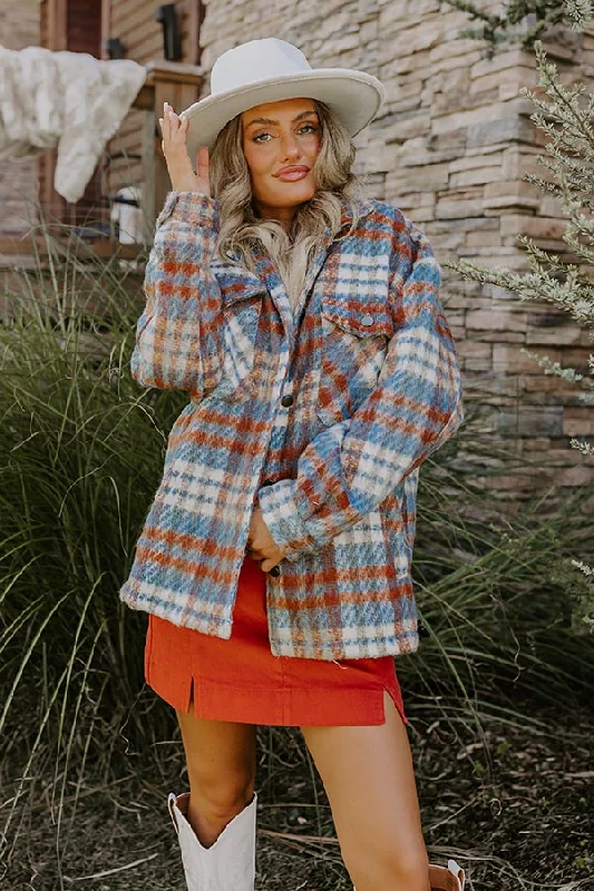 Street Cool Whistling Woods Plaid Jacket In Riverside