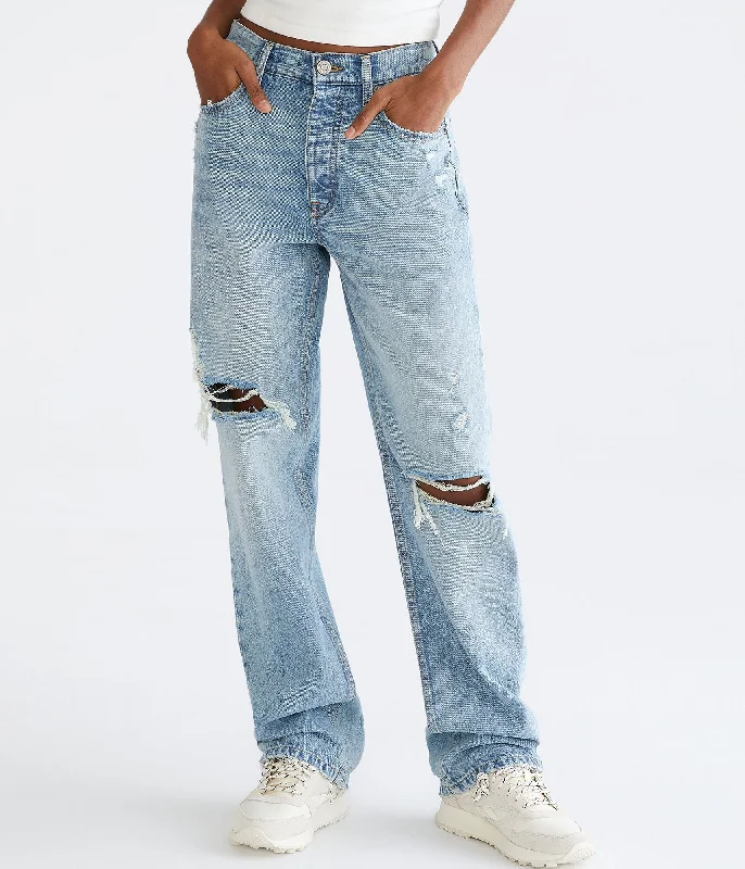 Personalized Wear Aeropostale High-Rise Baggy Jean