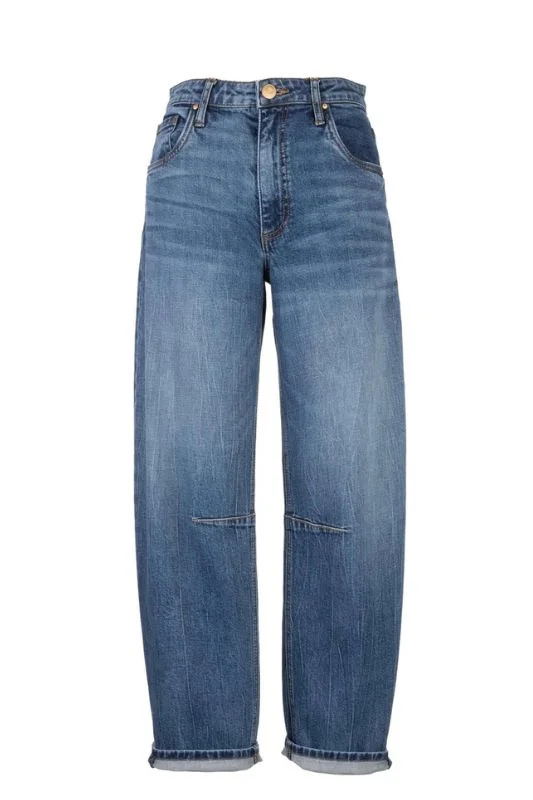 Fashion Wear Ashley High Rise Slouchy Barrel Straight Leg