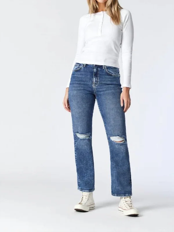 Comfortable Wear Barcelona Jeans In Blue