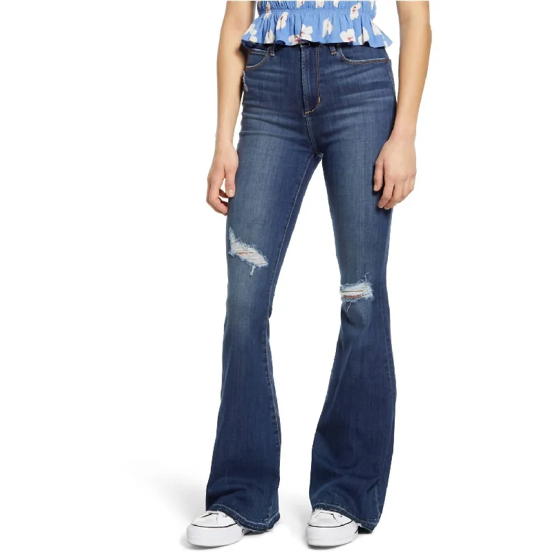 Romantic And Fresh Bridget High Rise Flare Jean In Hanford
