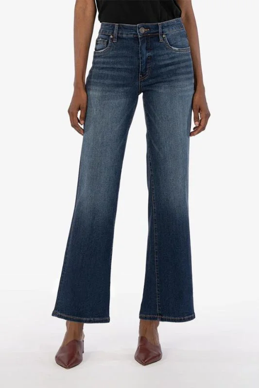 Basic Comfort Charlotte High Rise-Fab Ab Wide Leg