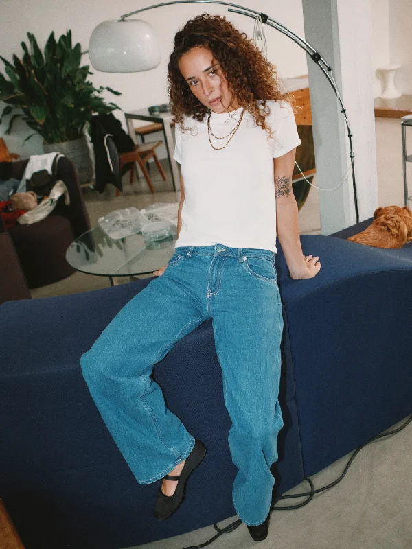 Romantic Temperament ESTHER JEANS - MID BLUE
