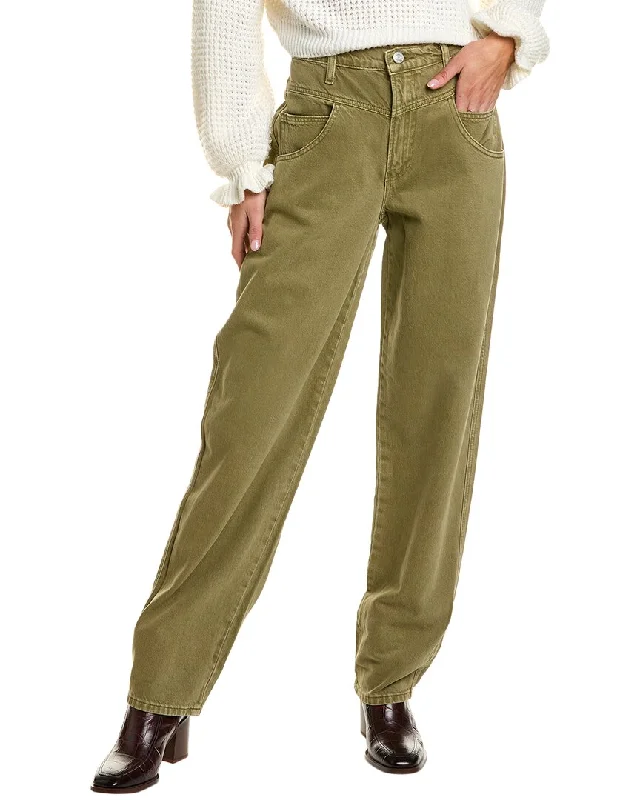 Effortless Wear FRAME Denim 90s Utility Washed Summer Sage Loose Jean