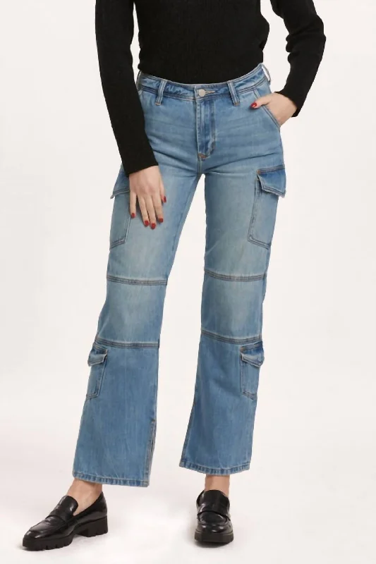 Soft Knitwear Hudson Cargo Jeans In Vonna