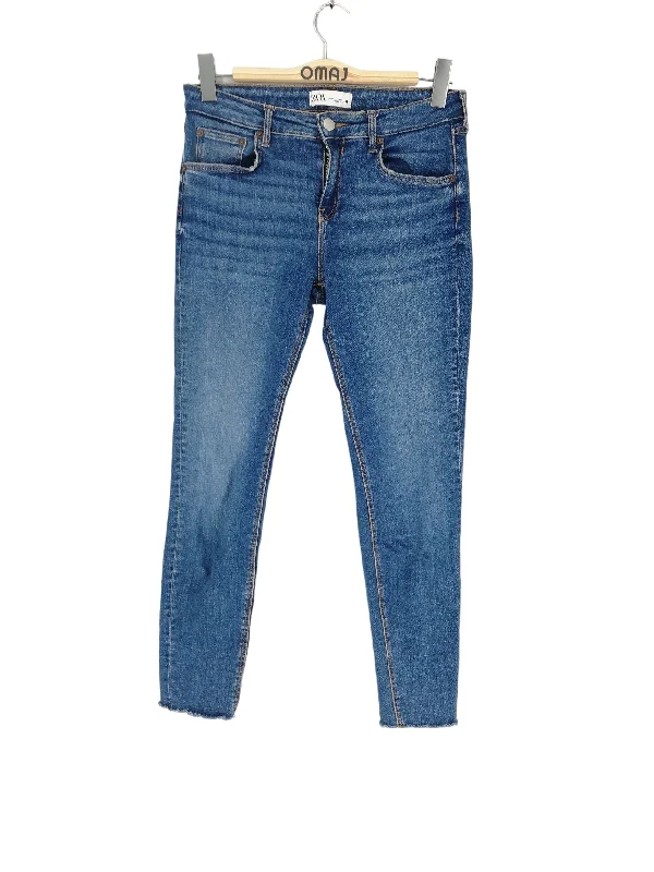 Floral Prints Jean slim Zara
