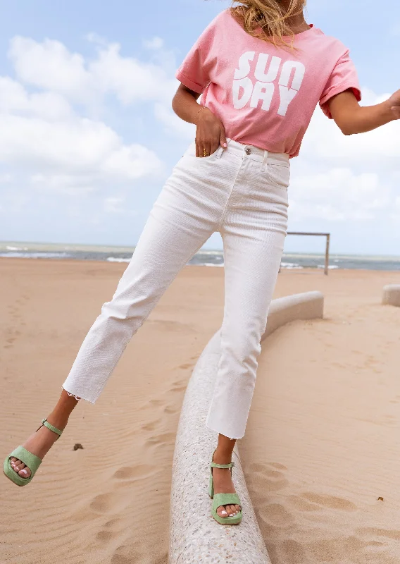 Exquisite Tailoring Jeans Baptiste - blanc