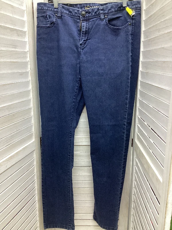Comfortable And Cold-proof Jeans Boot Cut By Lc Lauren Conrad In Blue Denim, Size: 14