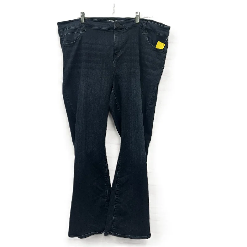 Daily Comfort Jeans Boot Cut By Liverpool In Blue, Size: 22