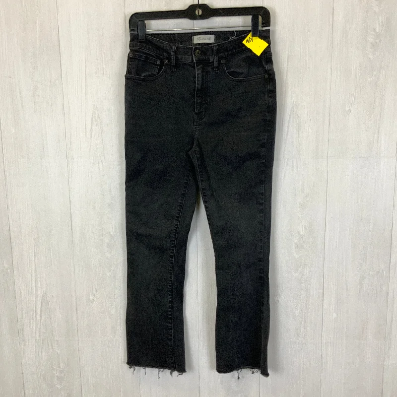 Personalized Series Jeans Boot Cut By Madewell In Black Denim, Size: 6