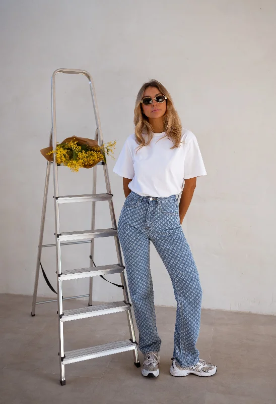 Relaxed Dresses Jeans Donald - à motifs