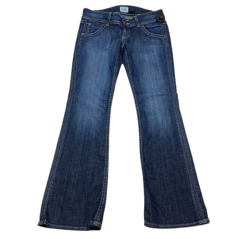 Comfortable Sweaters Jeans Flared By Hudson In Blue Denim, Size: 2