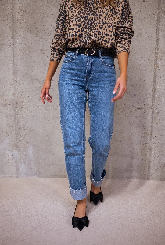 Effortless Looks Jeans Maddie - bleu