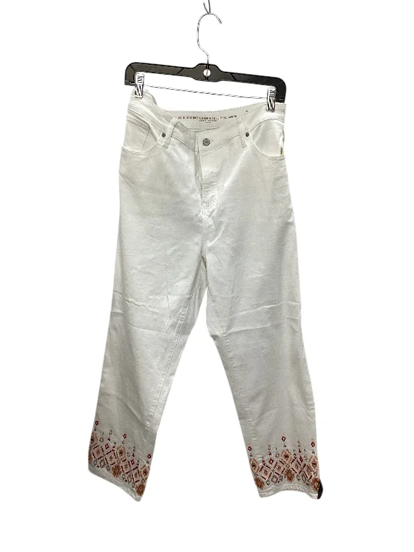 Easygoing Outfits Jeans Skinny By Chicos In White Denim, Size: 16