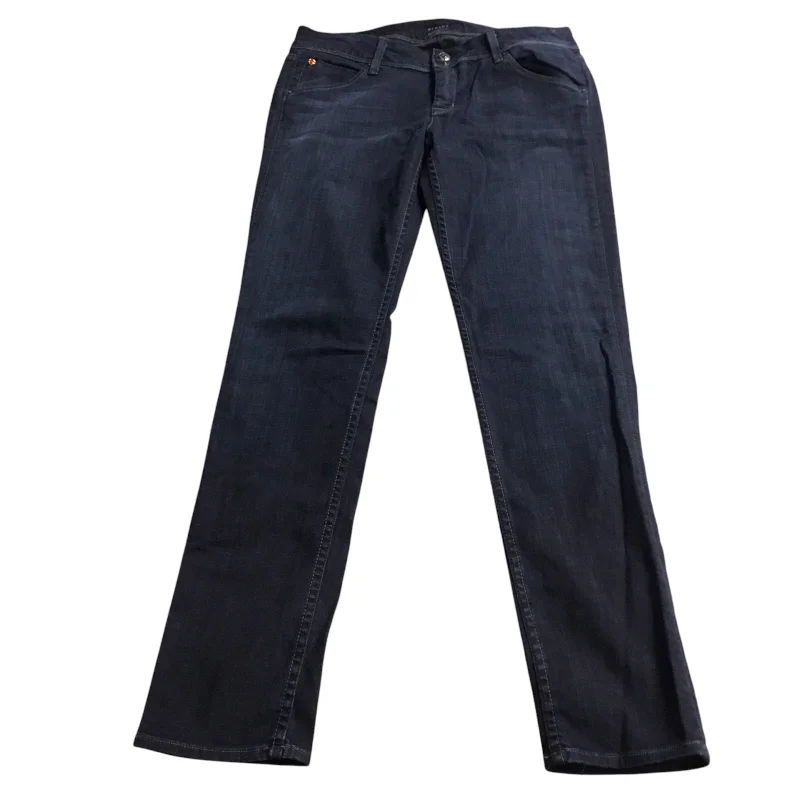 High-end Design Jeans Skinny By Hudson In Blue Denim, Size: 10