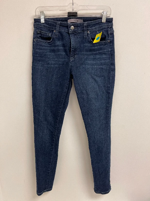 Celebrity Style Jeans Skinny By Joes Jeans In Blue Denim, Size: 8