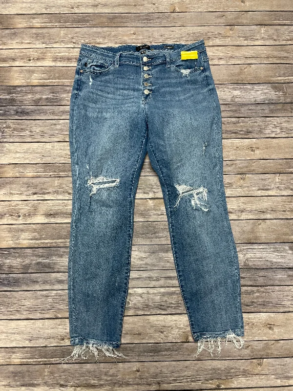 Personalized Series Jeans Skinny By Judy Blue In Blue Denim, Size: 12