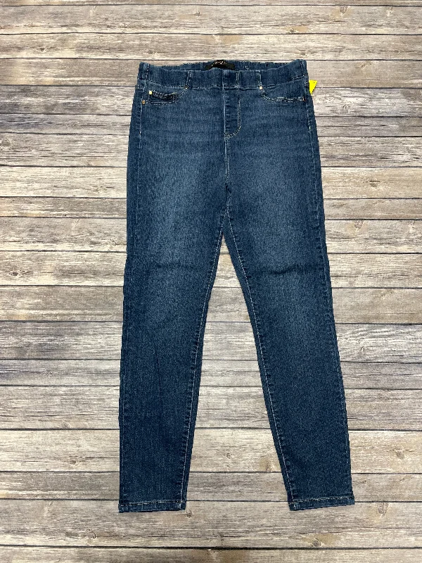 High-end Fashion Jeans Skinny By Liverpool In Blue Denim, Size: 12