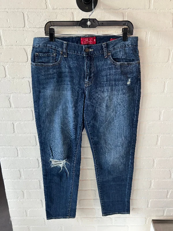 Soft Wear Jeans Skinny By Lucky Brand In Blue Denim, Size: 10