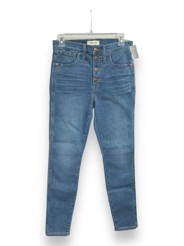 Stunning Fashion Jeans Skinny By Madewell In Blue Denim, Size: 4p