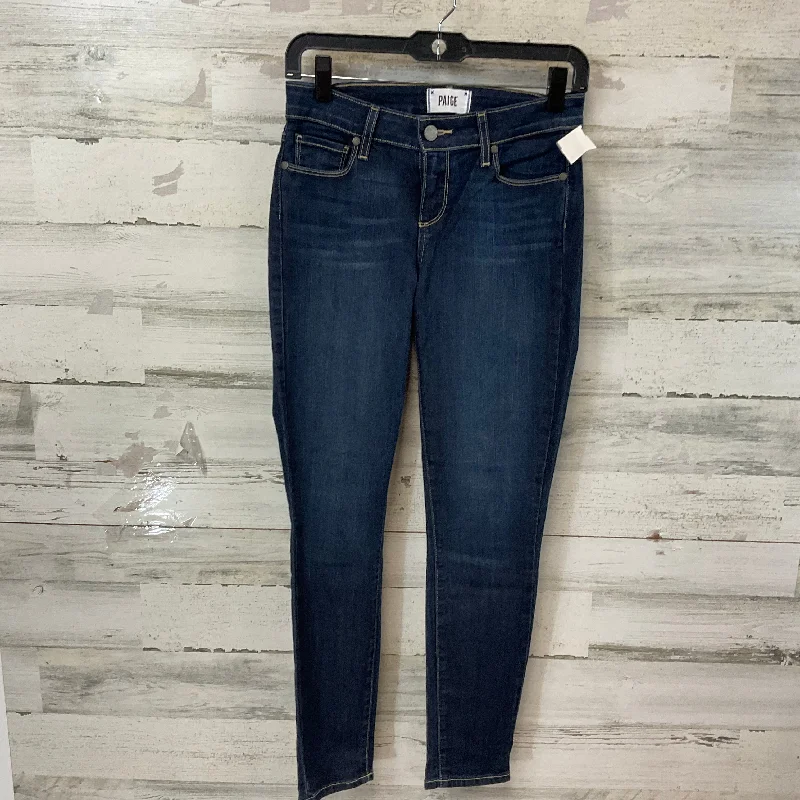 Versatile Items Jeans Skinny By Paige In Blue Denim, Size: 2