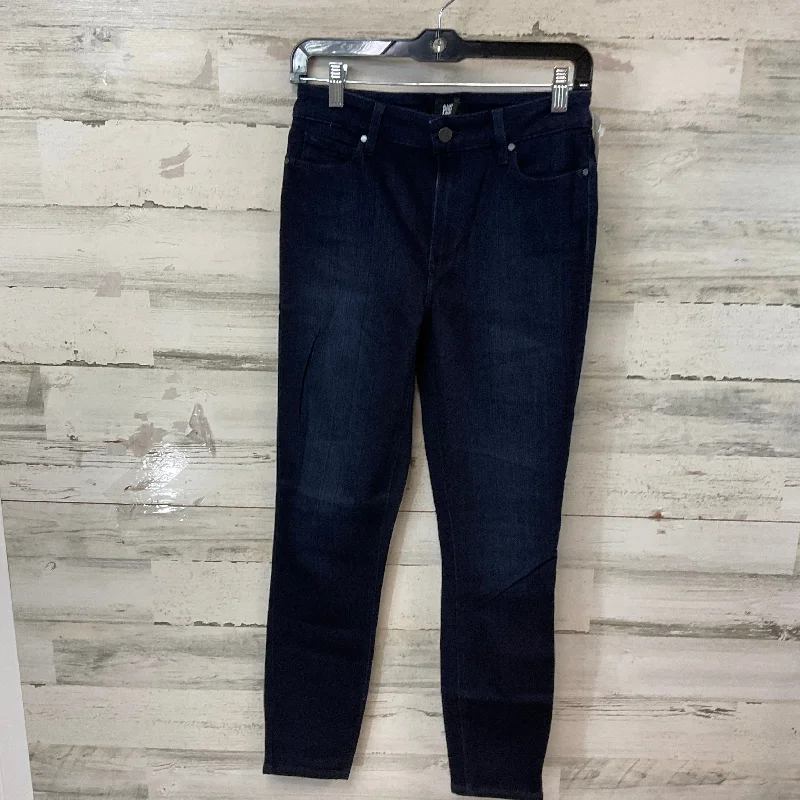 Lazy Home Jeans Skinny By Paige In Blue Denim, Size: 4