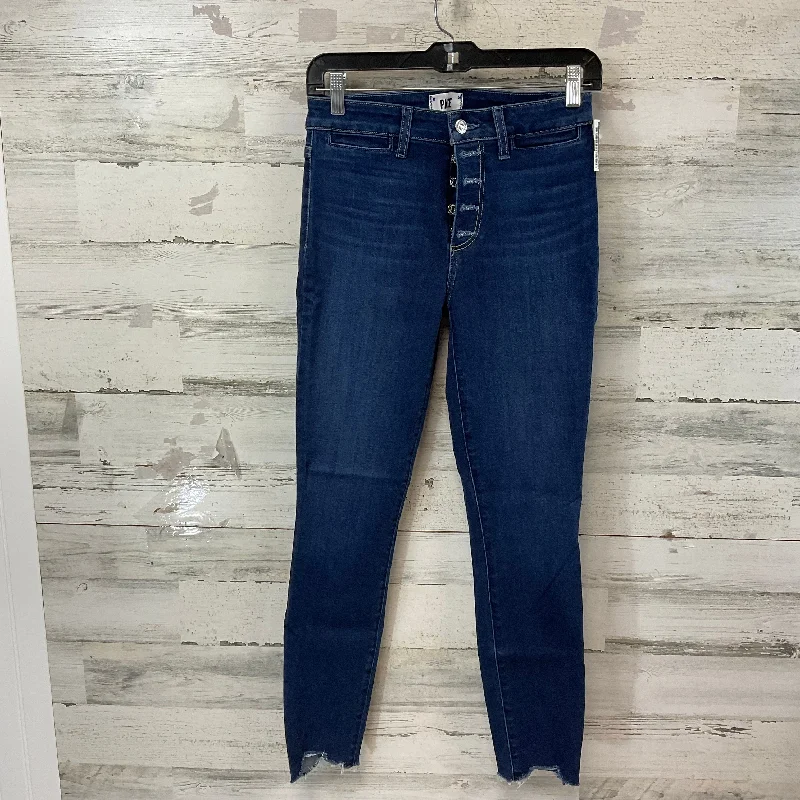 Multifunctional Style Jeans Skinny By Paige In Blue Denim, Size: 4