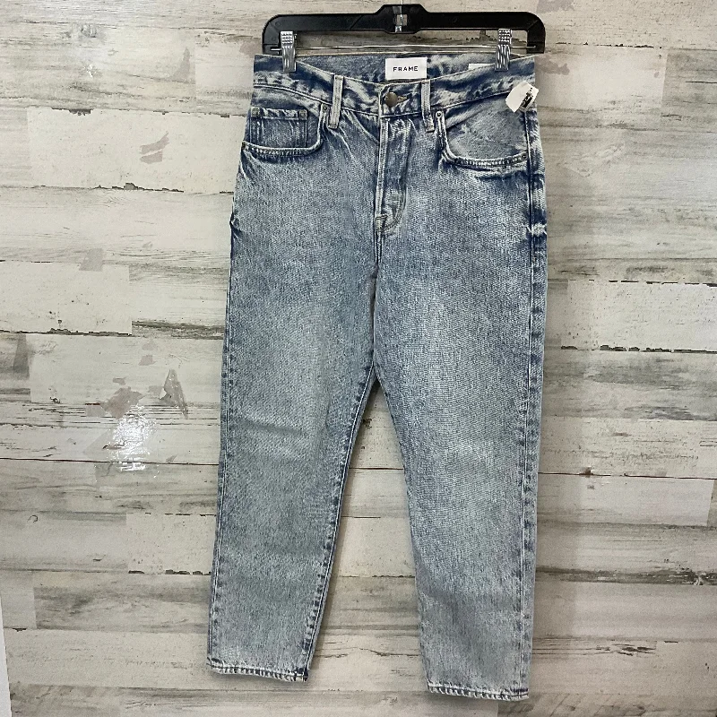 Personalized Outfit Jeans Straight By Frame In Blue Denim, Size: 2