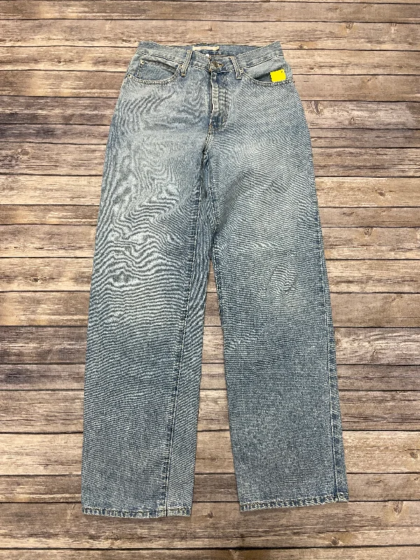 Body Design Jeans Straight By Levis In Blue Denim, Size: 4