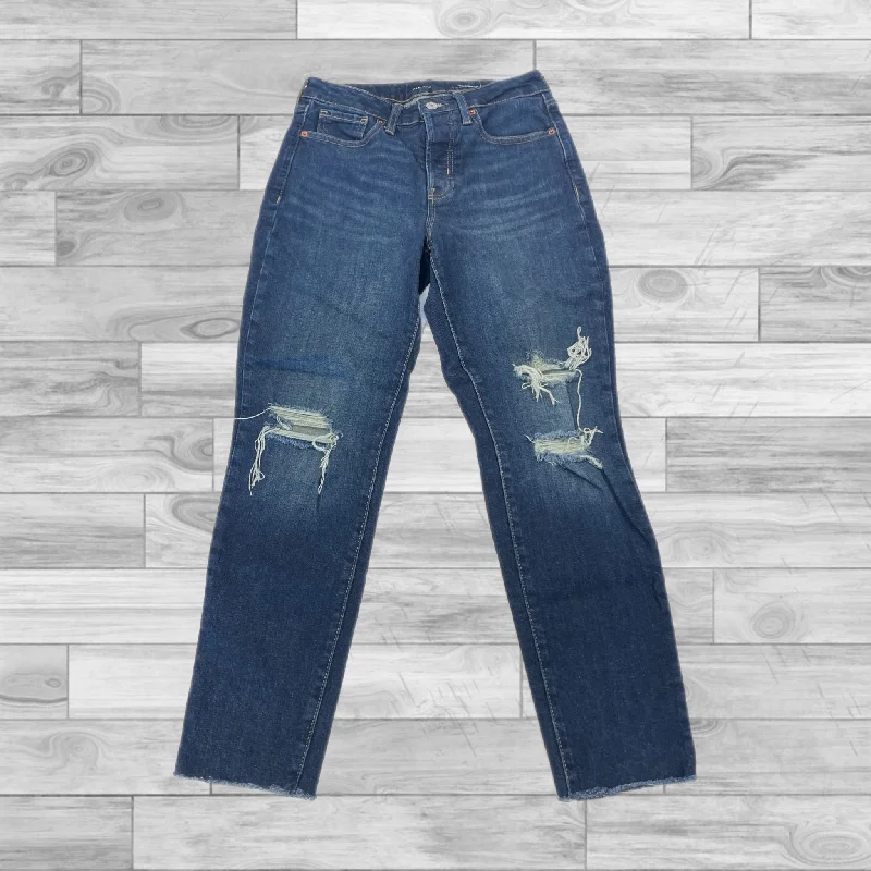 Cozy Knits Jeans Straight By Old Navy In Blue Denim, Size: 2
