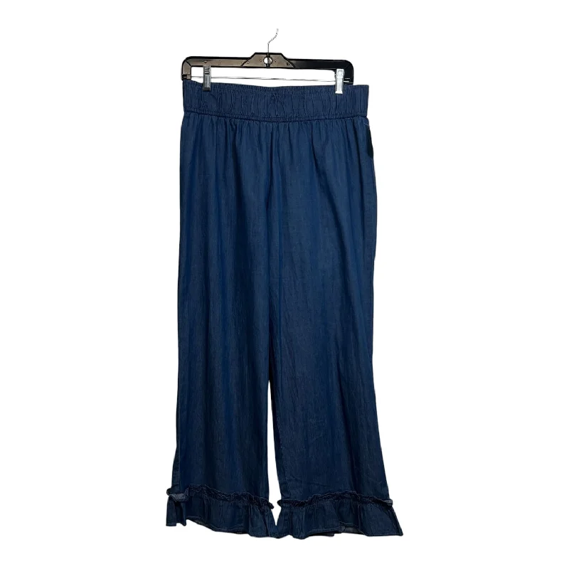 Timeless Comfort Jeans Wide Leg By Attyre In Denim, Size: 10