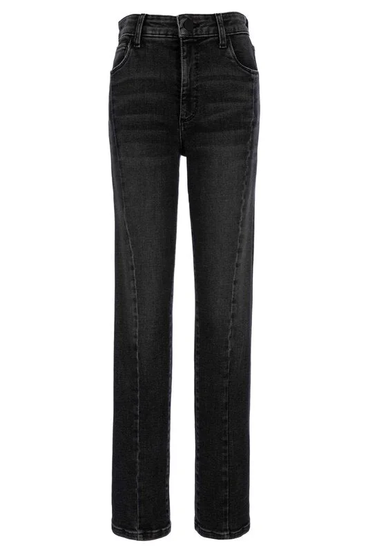 Free And Comfortable Reese High Rise Fab Ab Ankle Straight