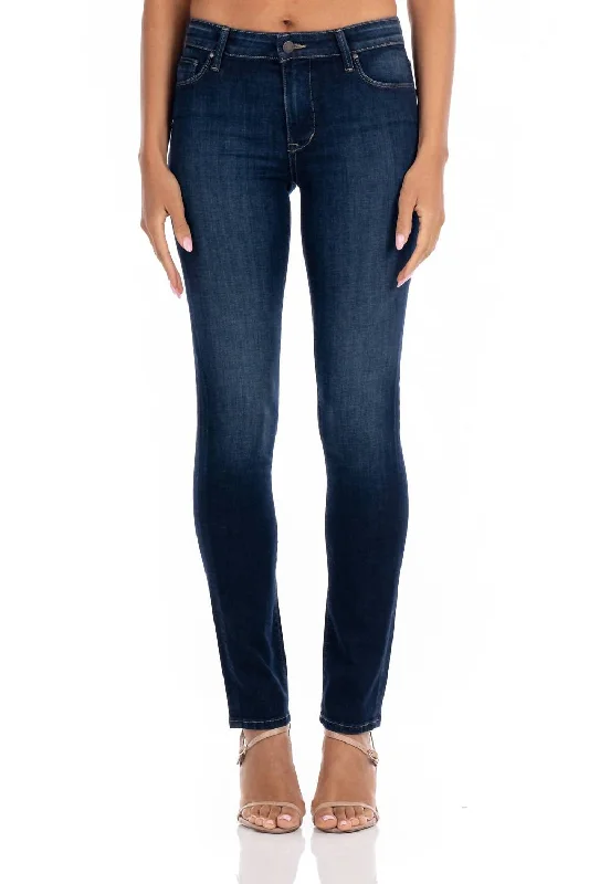 Unique Prints Stevie Skinny Jeans In Santa Rosa Blue