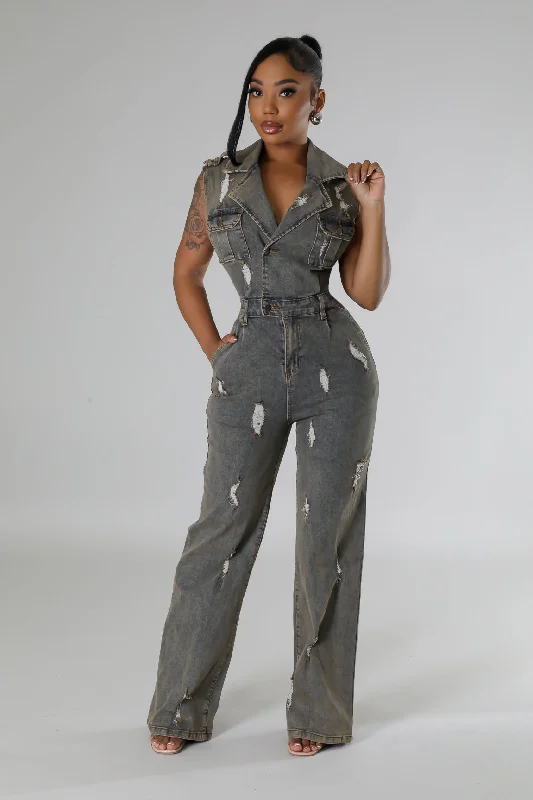 Trendy Comfort Wear Lover Of Brunch Jumpsuit