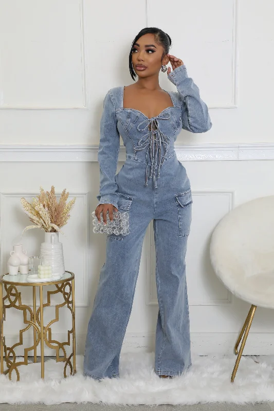 Modern Chic Taking Notice Jumpsuit
