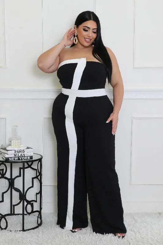 Chic Outfits Hot Fix Jumpsuit
