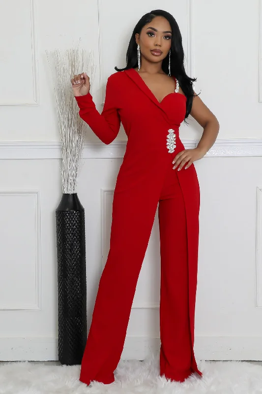 Thin Design Make An Entrance Jumpsuit