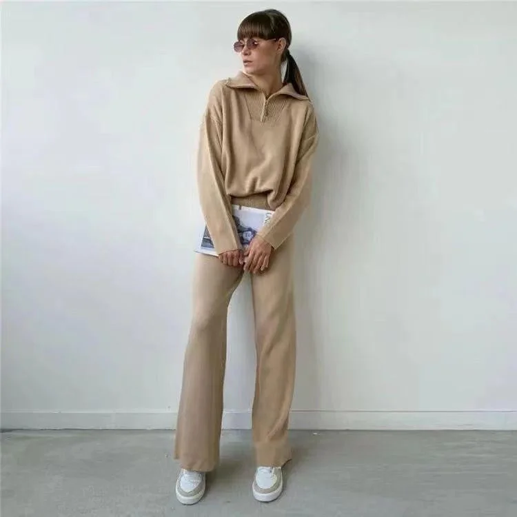 Casual And Comfortable Abra Luxe Winter Coord Set - Tracksuit