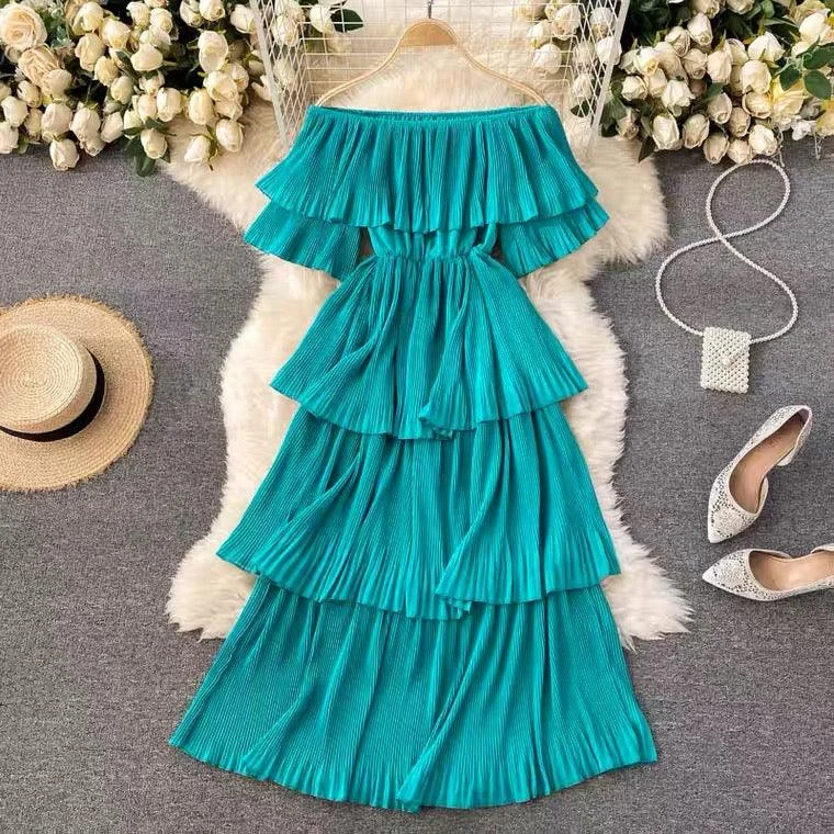Casual Chic Wear Adele Statement Tiered Dress