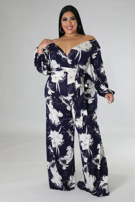 Trendy Wear Aubrey Bloom Jumpsuit