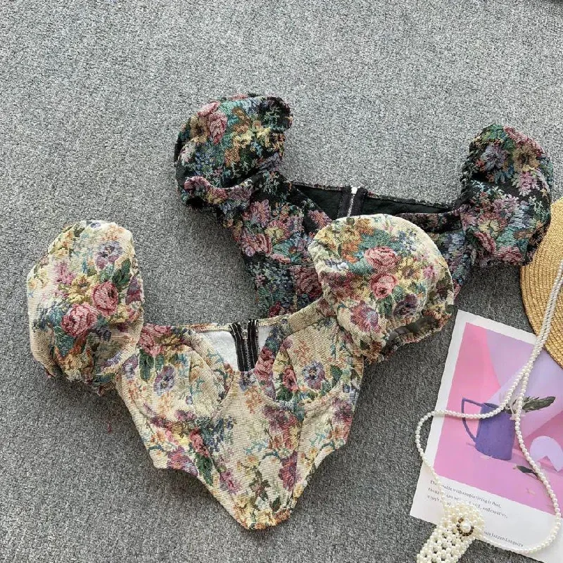 High Street Design Aubrielle Crop Top
