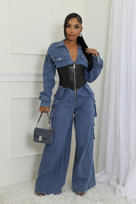 Weekend Wear Circle Back To Me Jumpsuit