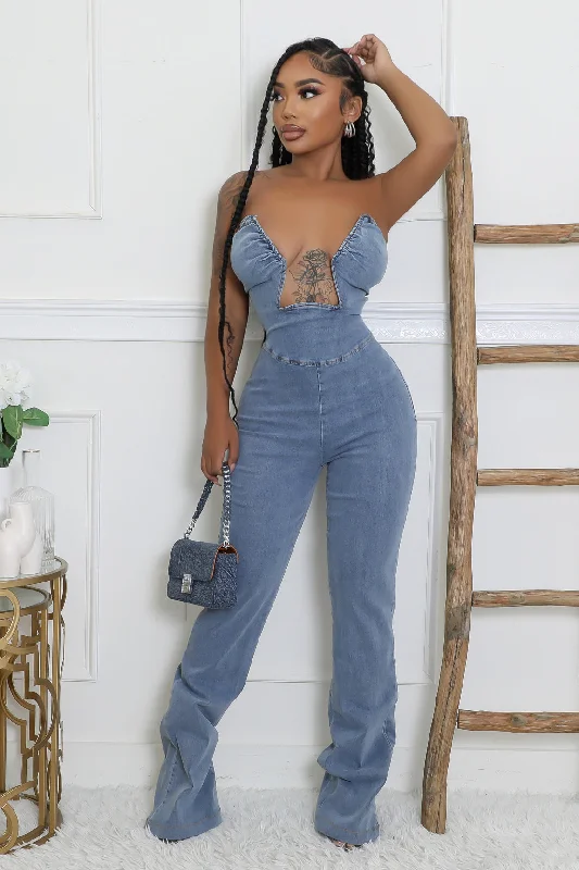 Stretch Design City Nights Jumpsuit