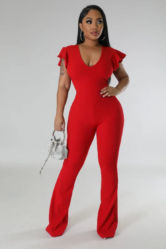 Lounge Chic Classy Struts Jumpsuit