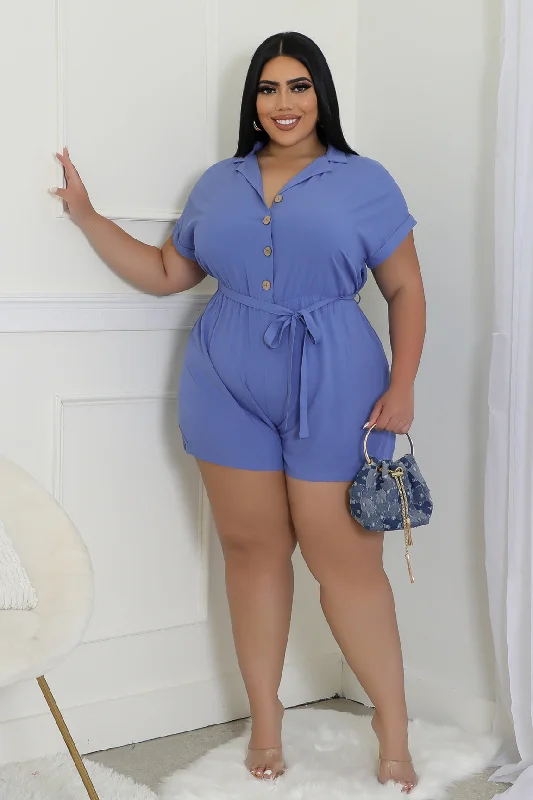 Relaxed Fit Daytime Strolls Romper