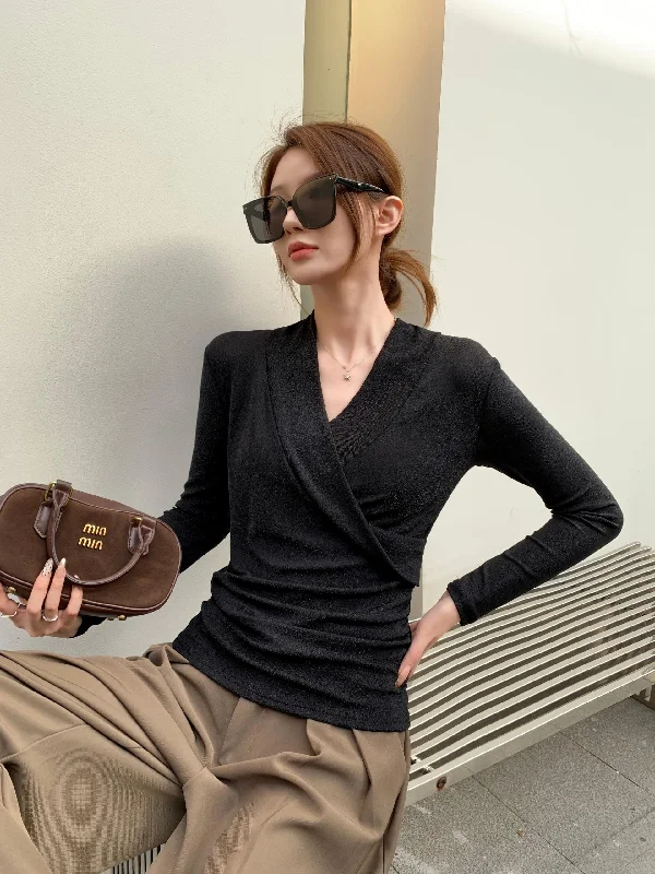 Cozy Fitting Emina Statement Partywear Formal Tops