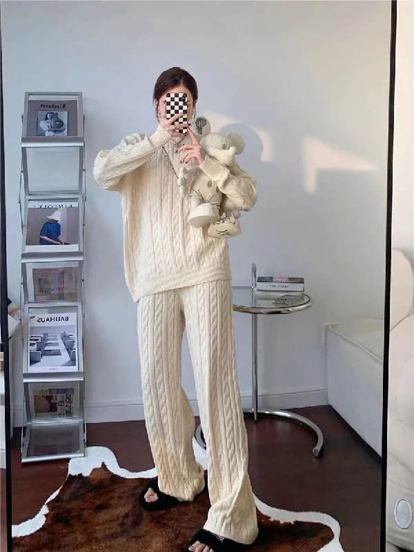 Stylish Comfort Georgina Statement Winter Coord Set- Tracksuit